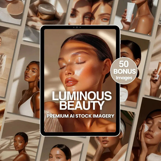 The Glow Up Guide – Canva-Editable Ebook (PLR & MRR Rights) Boundless PLR